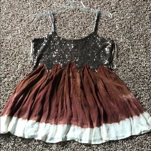 New without tags, multi colored sequin tank top!